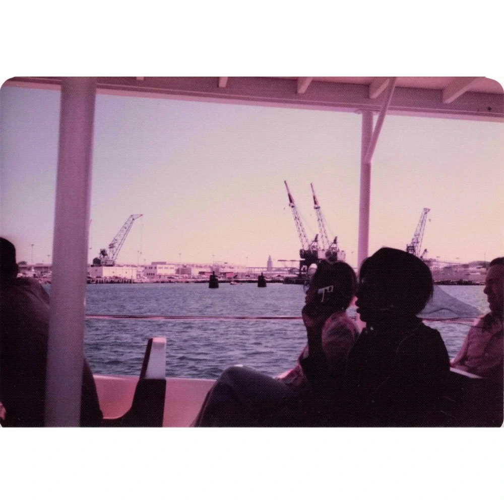 Vintage 1970s Pearl Harbor Hawaii Navy Ships Tour Boat Photo Lot of 8 - Picture 3 of 8